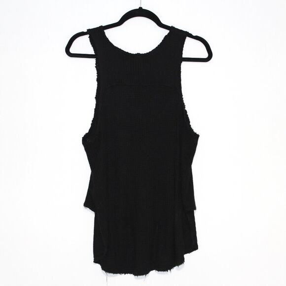 Free People We the Free Tank Knit Tank Top Black Size Medium - Picture 5 of 8
